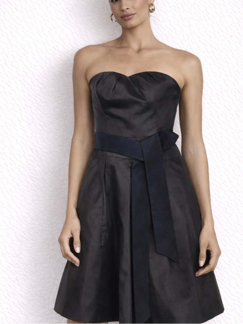 Monique Lhuillier Dress Strapless A Line